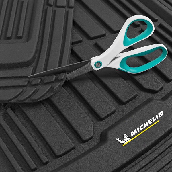 Michelin MC33856 Tüm Araçlara Uyumlu 4 Parça Üniversal 3D Havuzlu Oto Paspas