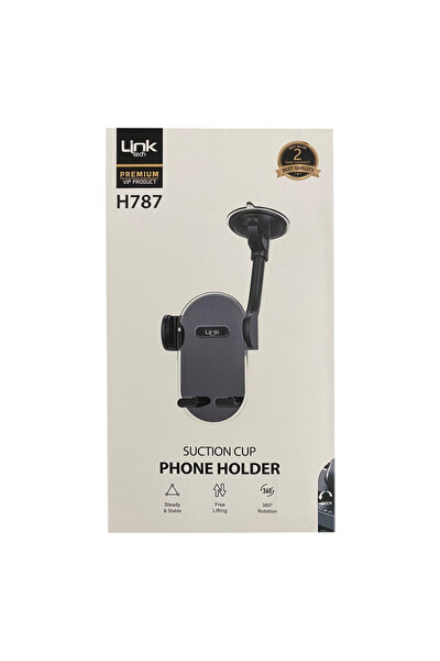 Linktech H787 Premium Vantuzlu Araç İçi Telefon Tutucu
