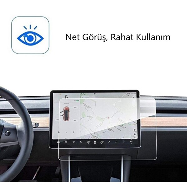 Engo BYD Sealion 7 Multimedya 9H Nano 15.6