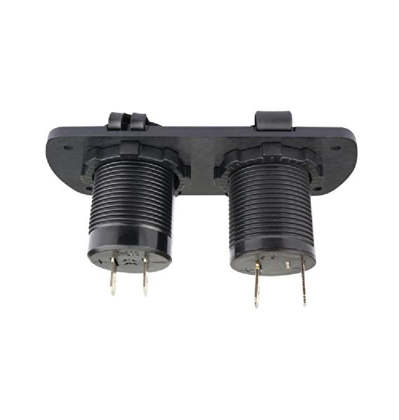 Aek-Tech BJ-PA20103 Araç Çakmaklık ve USB Şarj Adaptörü 12V 24V Su Geçirmez