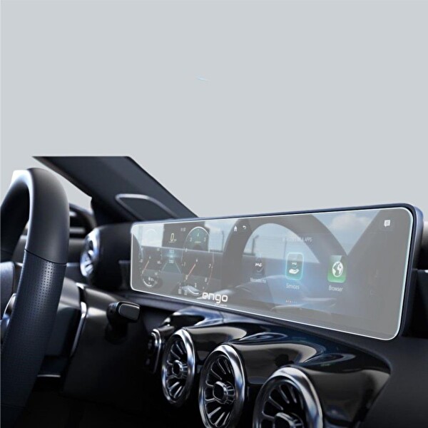 Engo Mercedes AMG GT 4 Kapı Parlama Önleyici Mat Ekran Koruyucu