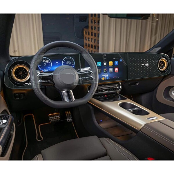 Engo Mercedes CLA Ekran Koruyucu - CLA 220 CLA 350 - 4 Parça Set
