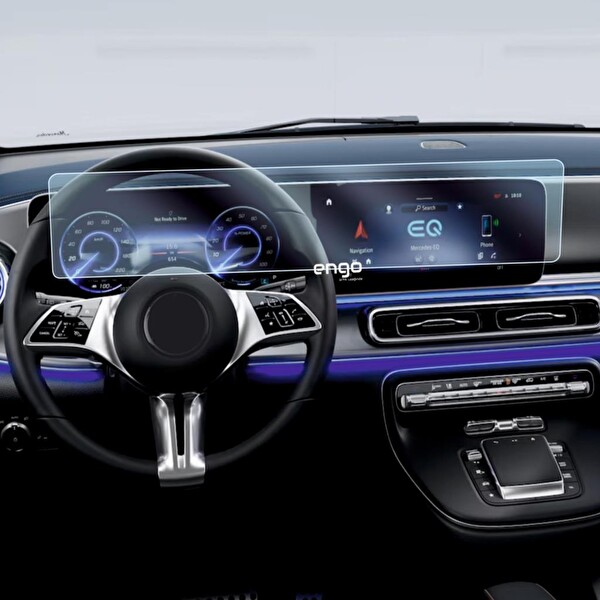 Engo Mercedes EQV 12.3 inç Ekran Koruyucu Multimedya Gösterge