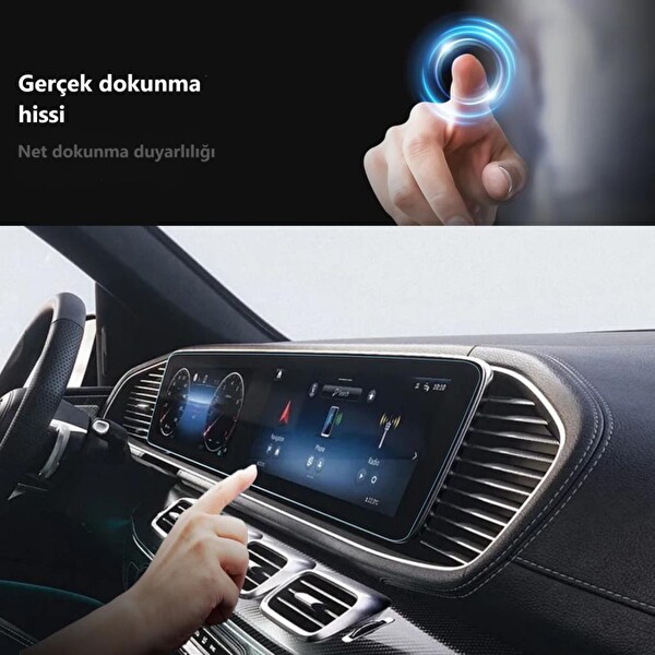 Engo Mercedes EQV 12.3 inç Ekran Koruyucu Multimedya Gösterge