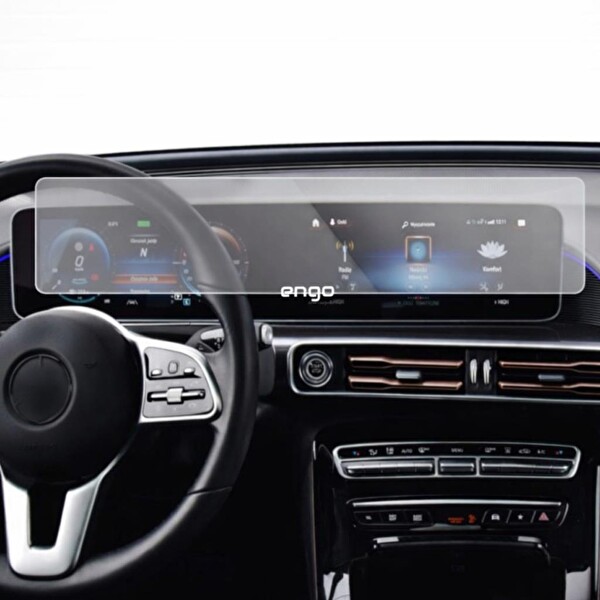 Engo Mercedes EQV 12.3 inç Mat Ekran Koruyucu Multimedya Gösterge