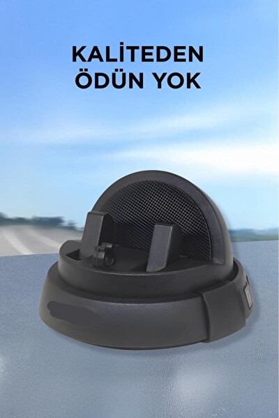 Başkenttekno 059 360 Derece Dönebilen Numaratörlü Güçlü Araç İçi Telefon Tutucu