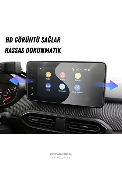 Uniqanatolia Dacia Sandero 2024-2025 Navigasyon Ve Multimedya Uyumlu Nano Ekran Koruyucu