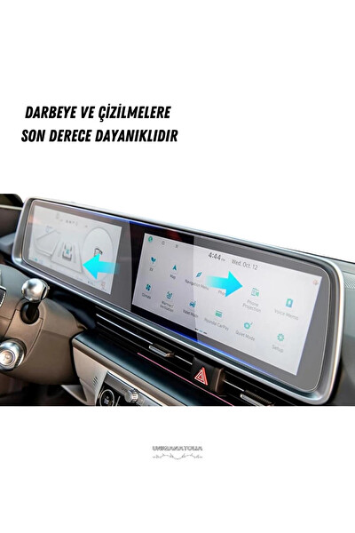 Uniqanatolia Hyundai Ioniq 6 Gösterge Panel ve Bilgi Ekran Uyumlu Nano Ekran Koruyucu