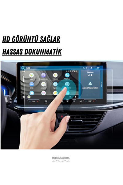 Uniqanatolia Ford Kuga 2025 Navigasyon ve Multimedya Uyumlu Nano Ekran Koruyucu