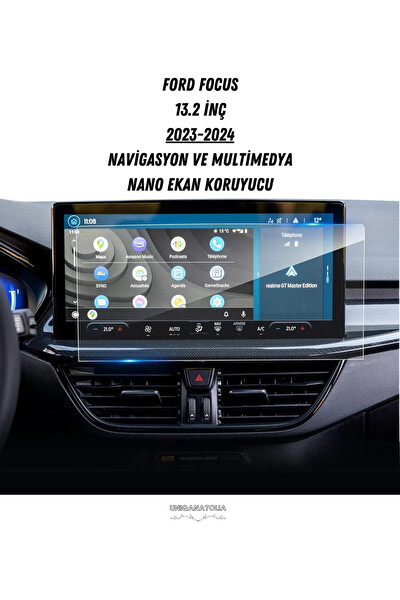 Uniqanatolia Ford Focus 2023-2024 13.2 Inç Navigasyon Ve Multimedya Nano Ekran Koruyucu