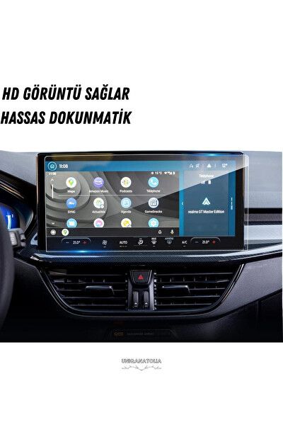 Uniqanatolia Ford Focus 2025 Navigasyon ve Multimedya Uyumlu Nano Ekran Koruyucu