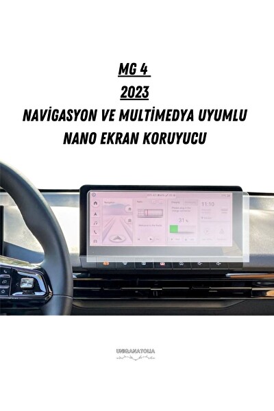 Uniqanatolia MG 4 2023 Multimedya ve Navigasyon Uyumlu Nano Ekran Koruyucu