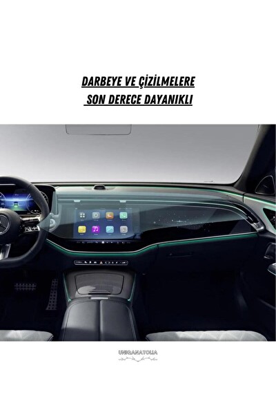 Uniqanatolia Mercedes E180 2024 Multimedya Ve Yolcu Ekranı Uyumlu Nano Ekran Koruyucu