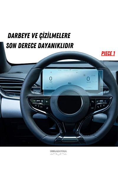 Uniqanatolia BYD SEAL 2025 Hayalet Ekran ve Multimedya Uyumlu Set Nano Ekran Koruyucu