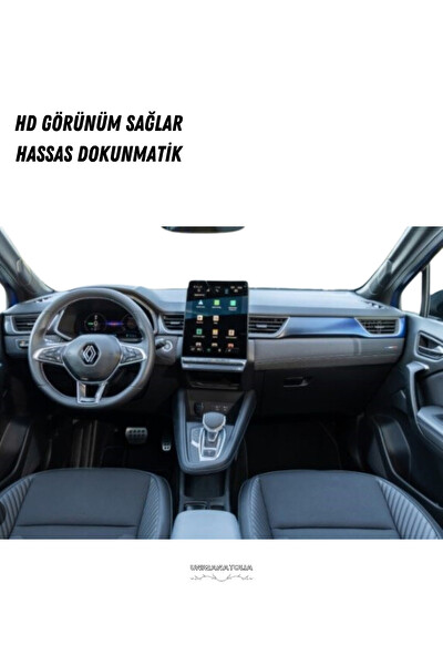 Uniqanatolia Renault Captur Techno 2024 Navigasyon ve Multimedya Uyumlu Nano Ekran Koruyucu