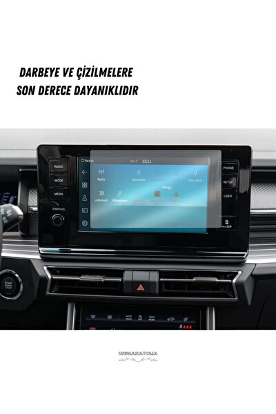 Uniqanatolia SsangYong Torres 2023-2024 Navigasyon ve Multimedya Uyumlu Nano Ekran Koruyucu