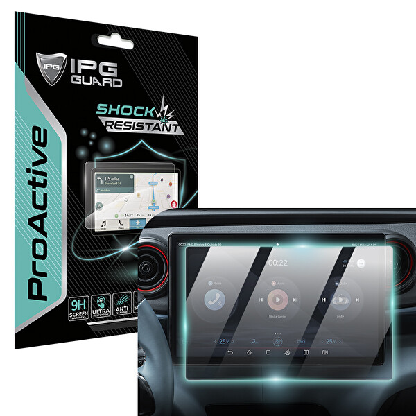 IPG Guard ProActive BYD 2021-23 Dolphin Uyumlu Pürüzsüz Cam Bitiş 10.1