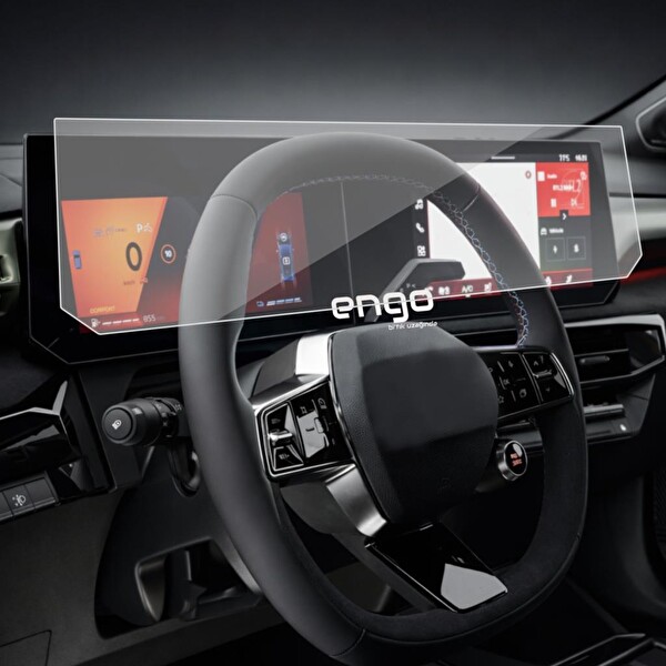 Engo Renault Clio 6 Esprit Alpine Mat Ekran Koruyucu OpenR 10.1