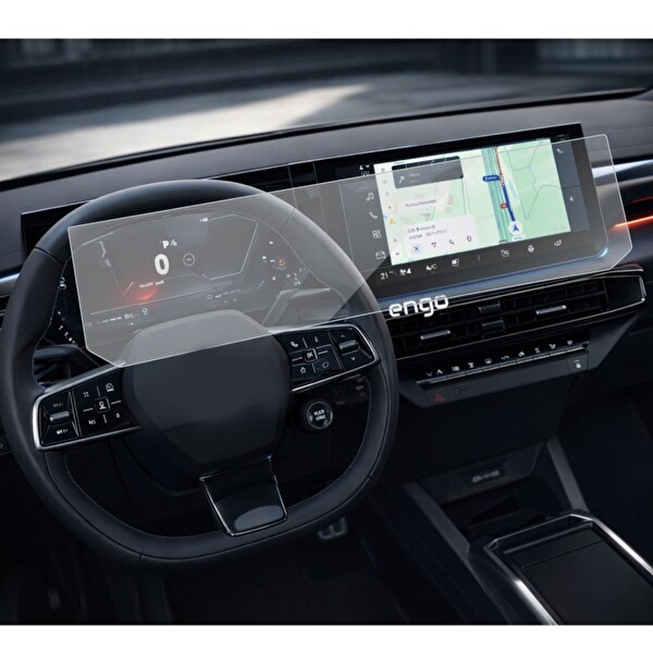 Engo Renault Clio 6 Esprit Alpine Mat Ekran Koruyucu OpenR 10.1