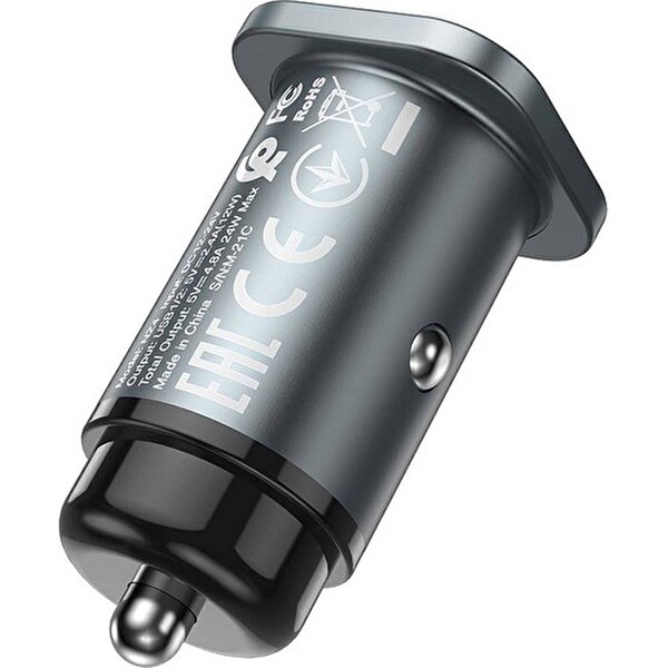 Hoco NZ4 Çift USB 24 W Çakmaklık Oto Şarj Başlığı