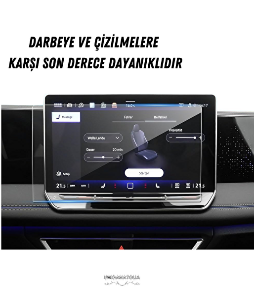 Uniqanatolia Cupra Leon 2023 Navigasyon ve Multimedya Uyumlu Nano Ekran Koruyucu