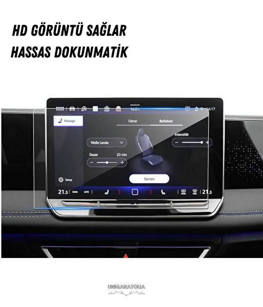 Uniqanatolia Cupra Leon 2023 Navigasyon ve Multimedya Uyumlu Nano Ekran Koruyucu