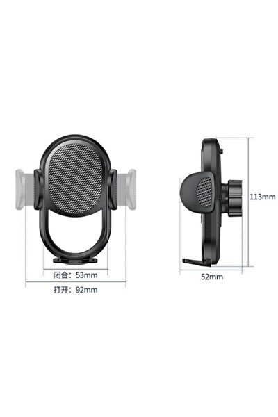 Başkenttekno 040 Car Holder Araç içi Telefon Tutucu