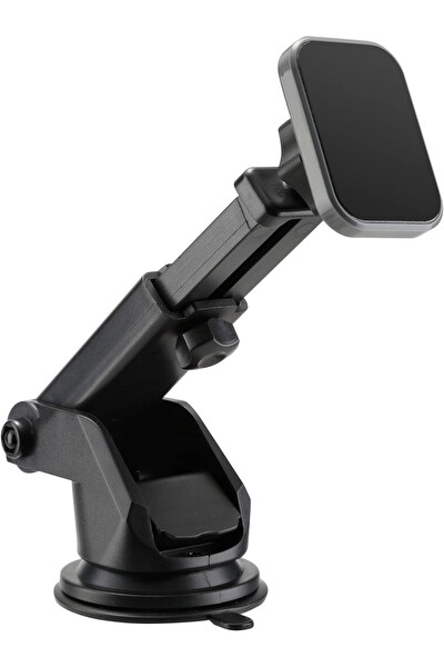 Başkenttekno 005 Siyah Çok Amaçlı Magnetic Car Holder Araç içi Telefon Tutucu