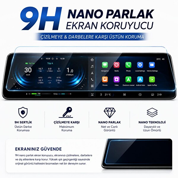 Engo Chery Tiggo 7 Multimedya ve Gösterge 24.6