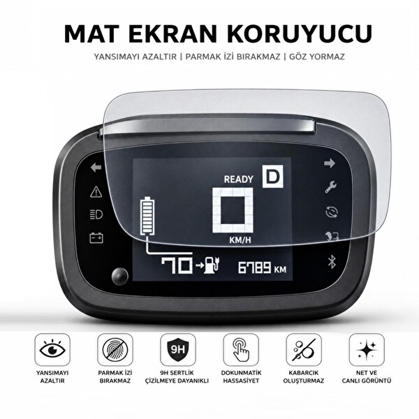 Engo Citroen Ami Gösterge My Ami Play Mat Ekran Koruyucu