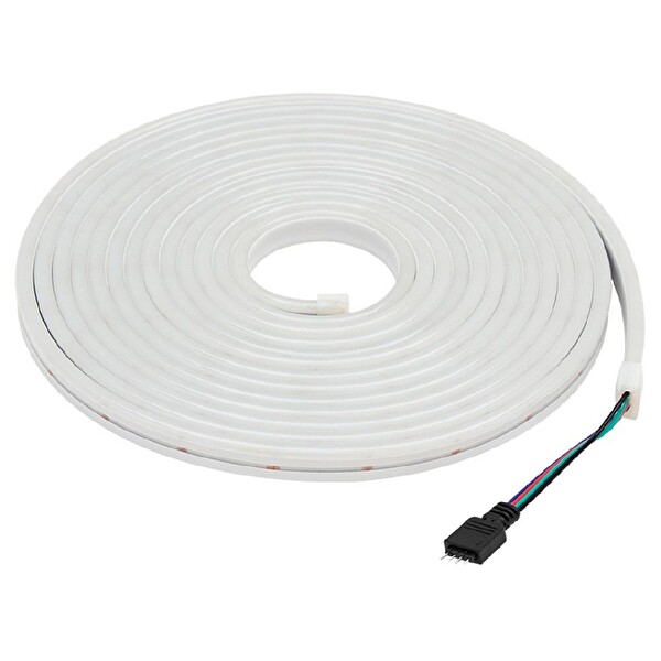 Powermaster PM-17903 12 Volt 5 Metre RGB Neon Led Şerit 6x12 MM