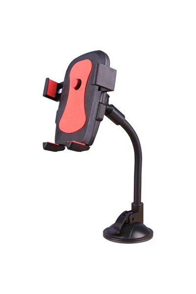 Başkenttekno 002-27CM Çok Amaçlı Manyetik Kırmızı Araç İçi Telefon Tutucu