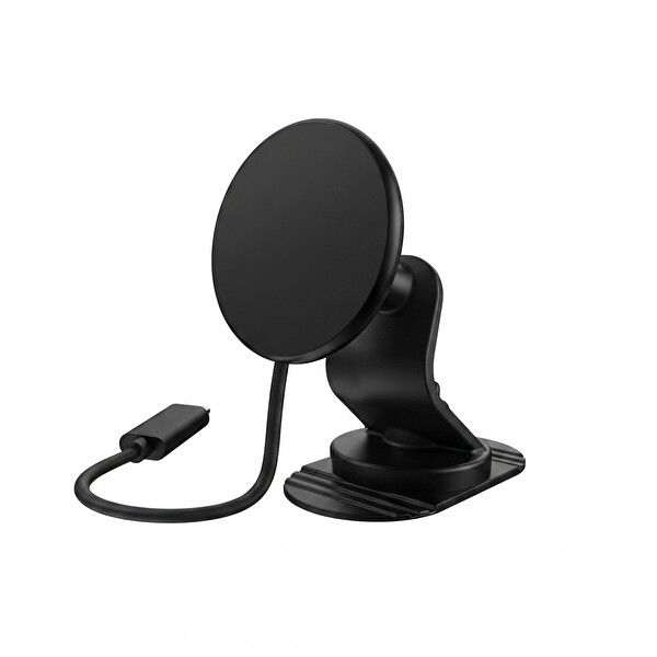 Başkenttekno MC05 25W Süper Hizli Magnetic M-safe Wıreless Araç Telefon Tutucu Ve Kablosuz Şarj Cihazı