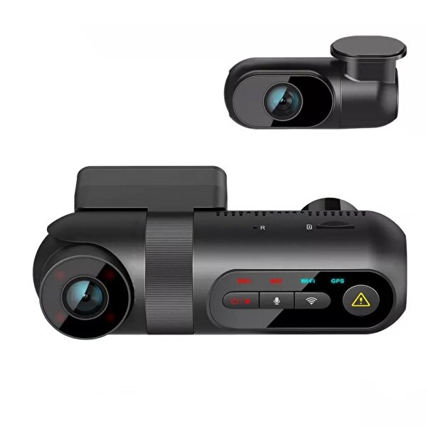 Viofo Viofo T130 3 Kameralı Wi-Fi GPS Modüllü QHD 2K Araç Kamerası