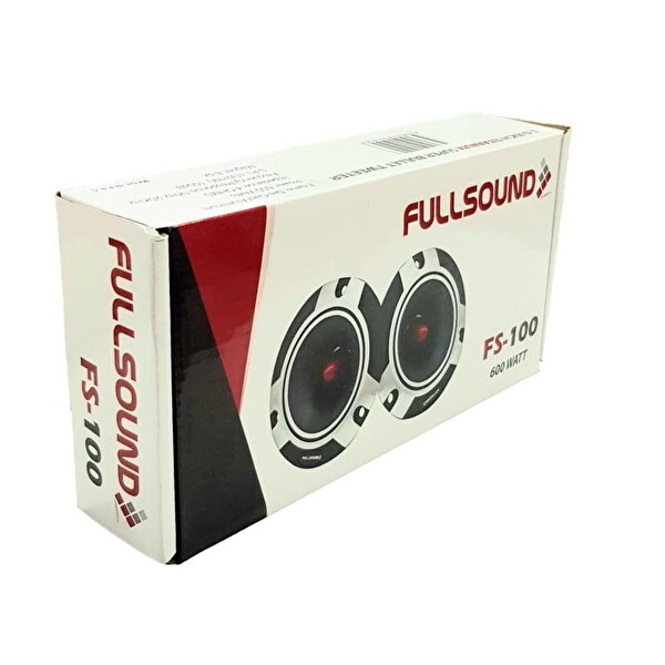 FullSound FS-100 10 CM 600 W Dome Tweeter Takımı
