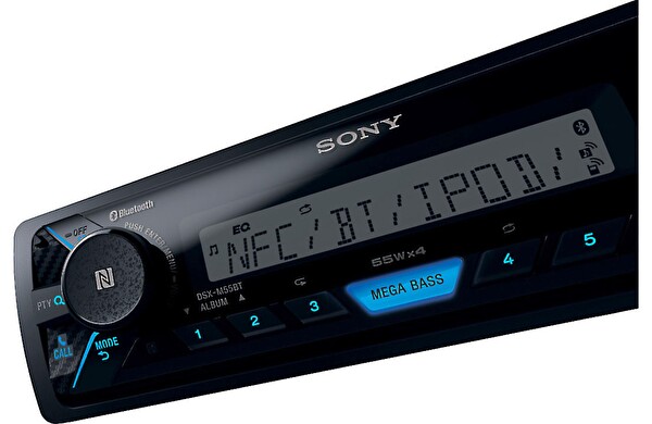 Sony DSX-M55BT Bluetoothlu USB Çalar Marine Teyp