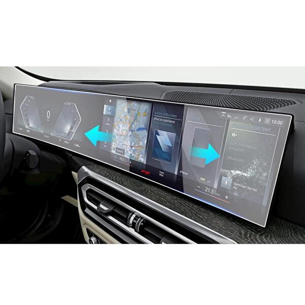 Engo Bmw i4 M50 Şeffaf Nano Tam Kaplama Tek Parça Ekran Koruyucu