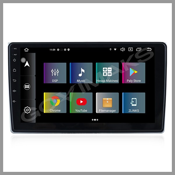 Govimaks Audi A4 2002-2008 8 GB RAM 128 GB Hafıza Android Multimedia Teyp