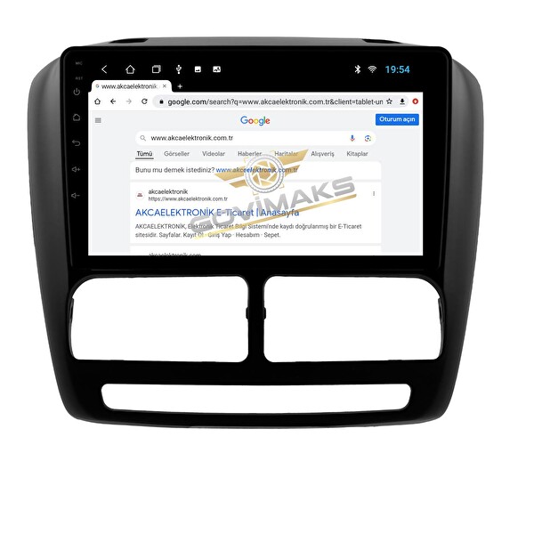 Govimaks Fiat Doblo 2010-2015 6 GB RAM 128 GB Hafıza Android Multimedia Teyp