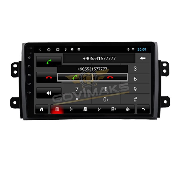 Govimaks Fiat Sedice 2005-2014 2GB RAM 32GB Hafıza Android Multimedia Teyp