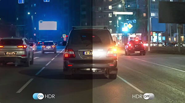 Gnet GONW 2ch FullHD HDR Wi-Fi Akıllı Araç Kamerası