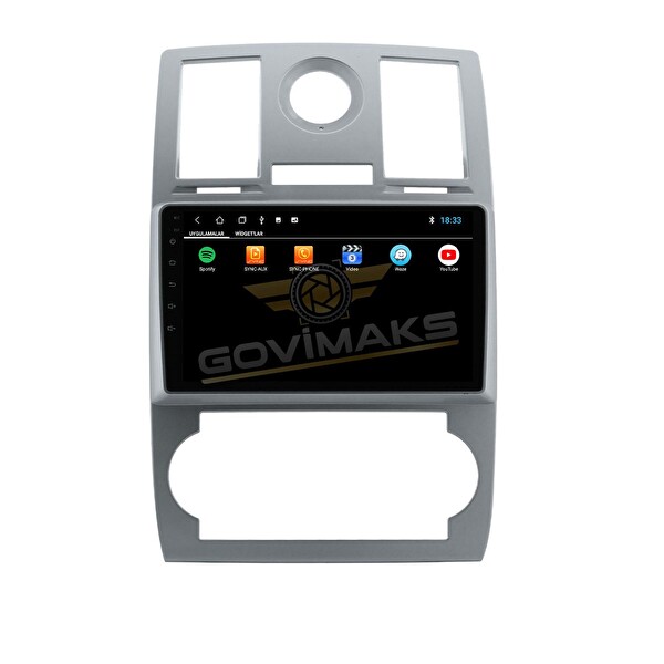 Govimaks Chrysler C300 2005-2012 8 GB RAM 128 GB Hafıza Android Multimeda Teyp
