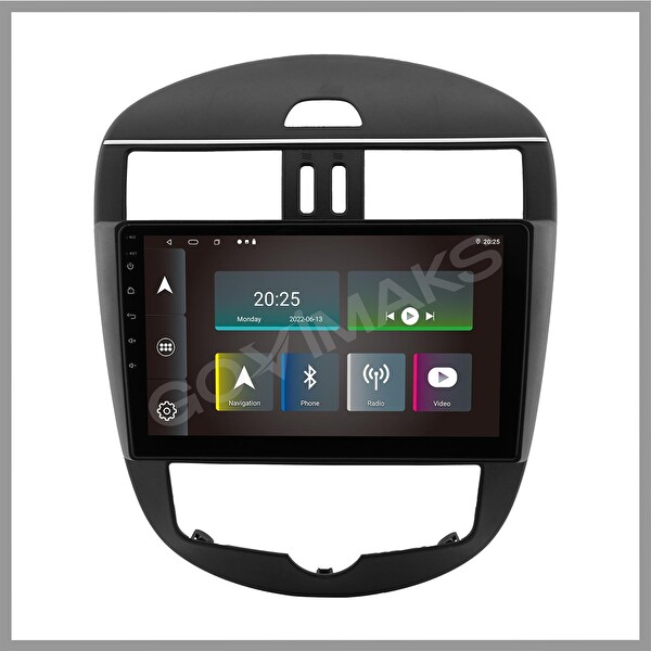 Govimaks Nissan Pulsar Dijital 2011-2015 2 GB RAM 32 GB Hafıza Android Multimedia Teyp