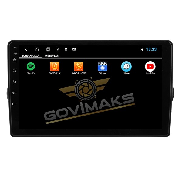 Govimaks Fiat Egea 2016-2020 6 GB RAM 128 GB Hafıza Android Multimedia Teyp