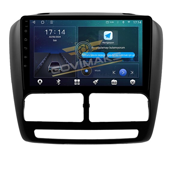 Govimaks Fiat Doblo 2010-2015 4 GB RAM 64 GB Hafıza Android Multimedia Teyp
