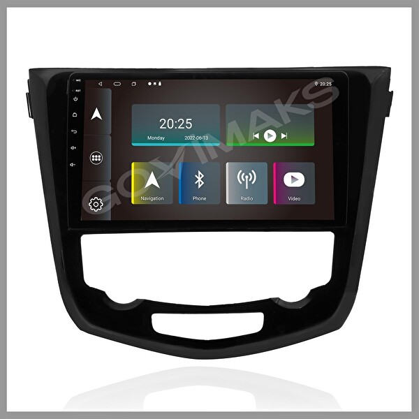 Govimaks Nissan Qashqai 2014-2021 Dijital 4 GB RAM 64 GB Hafıza Android Multimedia Teyp