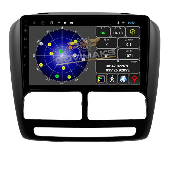 Govimaks Fiat Doblo 2010-2015 2 GB RAM 32 GB Hafıza Android Multimedia Teyp
