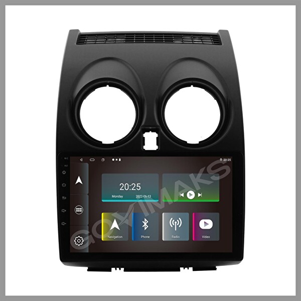 Govimaks Nissan Qashqai 2007-2013 2 GB RAM 32 GB Hafıza Android Multimedia Teyp