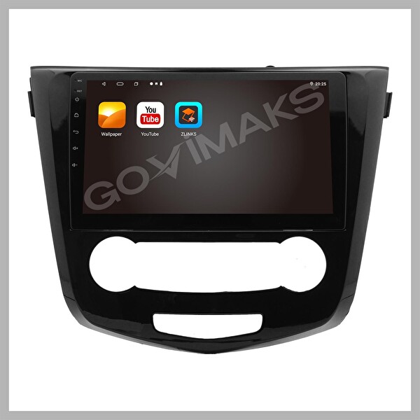 Govimaks Nissan Qashqai Manuel 2014-2021 6 GB RAM 128 GB Hafıza Android Multimedia Teyp