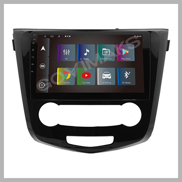 Govimaks Nissan Qashqai Manuel 2014-2021 6 GB RAM 128 GB Hafıza Android Multimedia Teyp